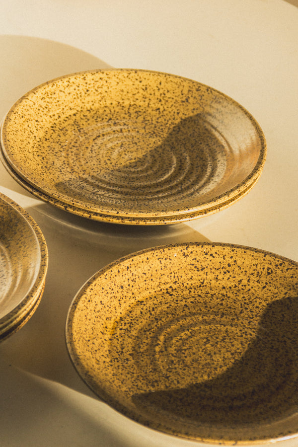 assiettes-gres-mouchete-brun-Collection-printemps-Eloge-Paris-Brocante-Boheme