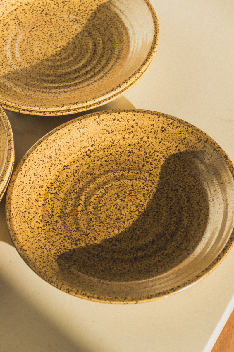 assiettes-gres-mouchete-brun-Collection-printemps-Eloge-Paris-Brocante-Boheme