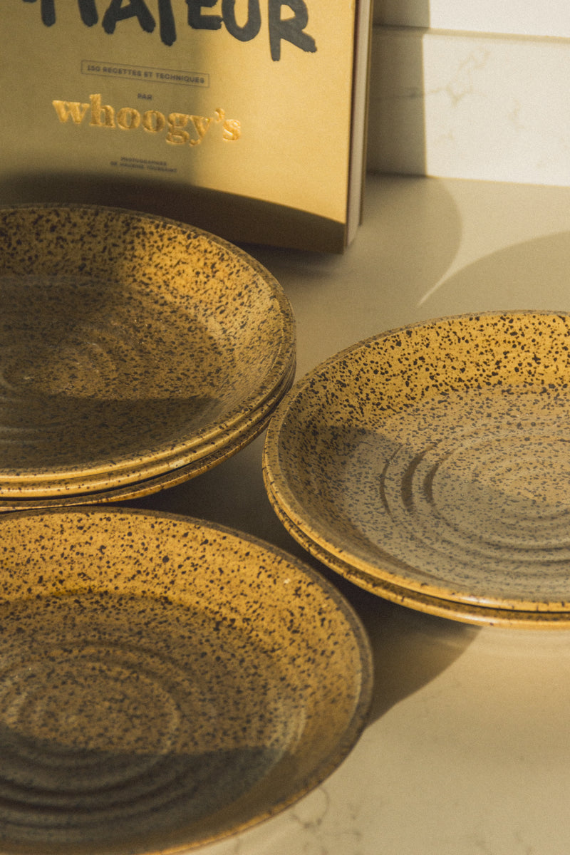 assiettes-gres-mouchete-brun-Collection-printemps-Eloge-Paris-Brocante-Boheme