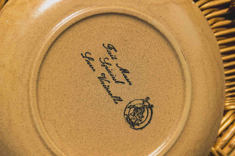 Assiettes fleuries