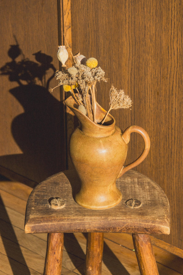 pichet-gres-brun-vintage-Collection-printemps-Eloge-Paris-Brocante-Boheme