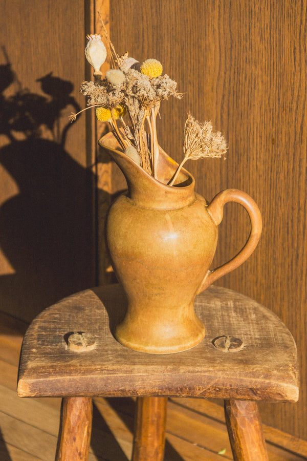 pichet-gres-brun-vintage-Collection-printemps-Eloge-Paris-Brocante-Boheme