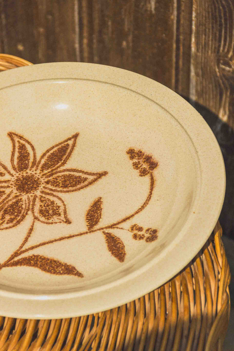 plat-rond-fleuri-vintage-Collection-automne-Eloge-Paris-Brocante-Boheme