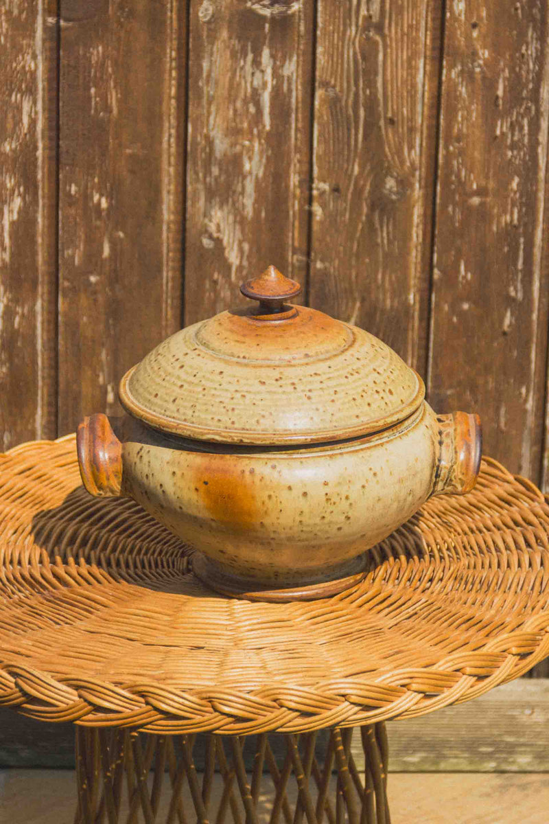 soupiere-gres-beige-orange-vintage-Collection-automne-Eloge-Paris-Brocante-Boheme