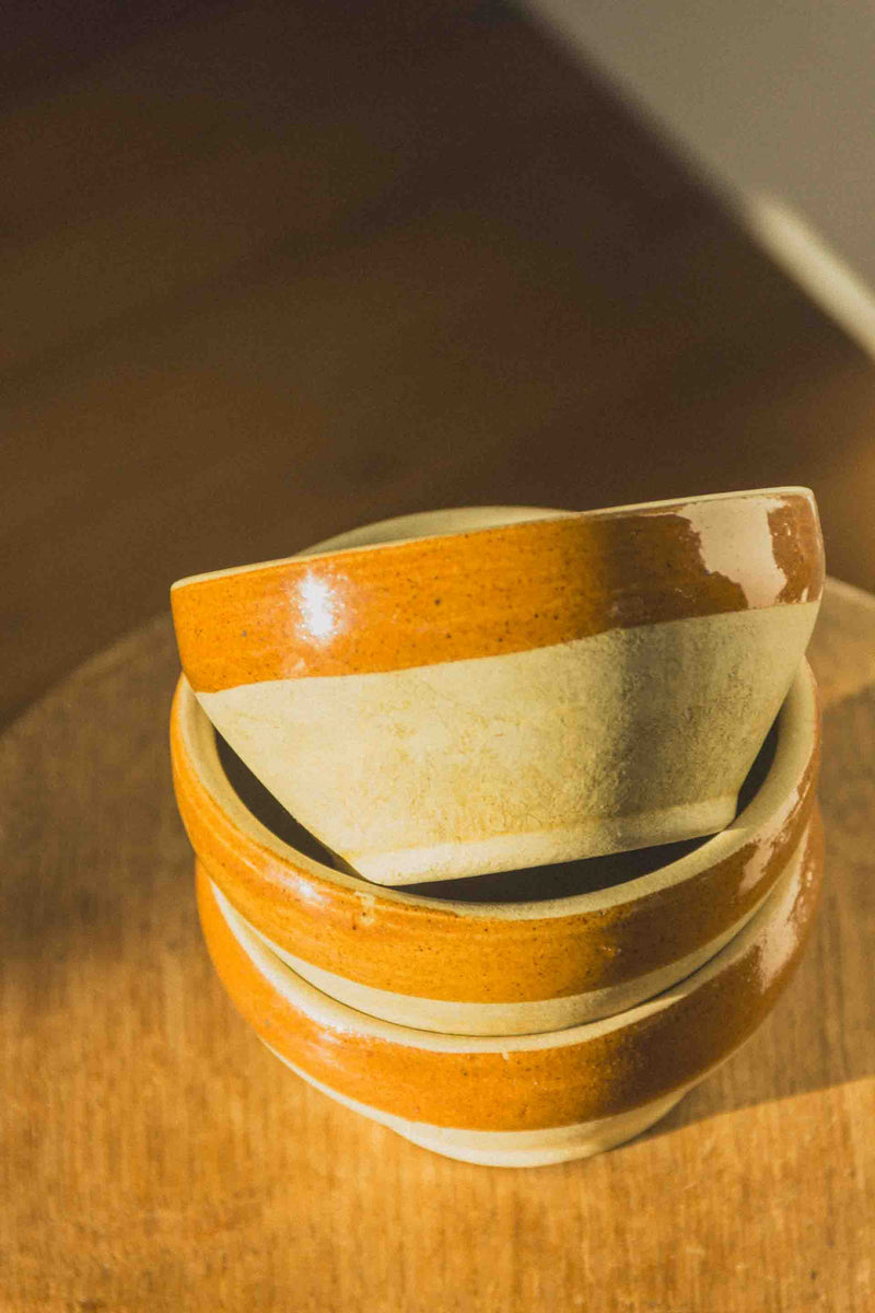 trio-bols-beige-lisere-marron-clair-vintage-Collection-printemps-Eloge-Paris-Brocante-Boheme